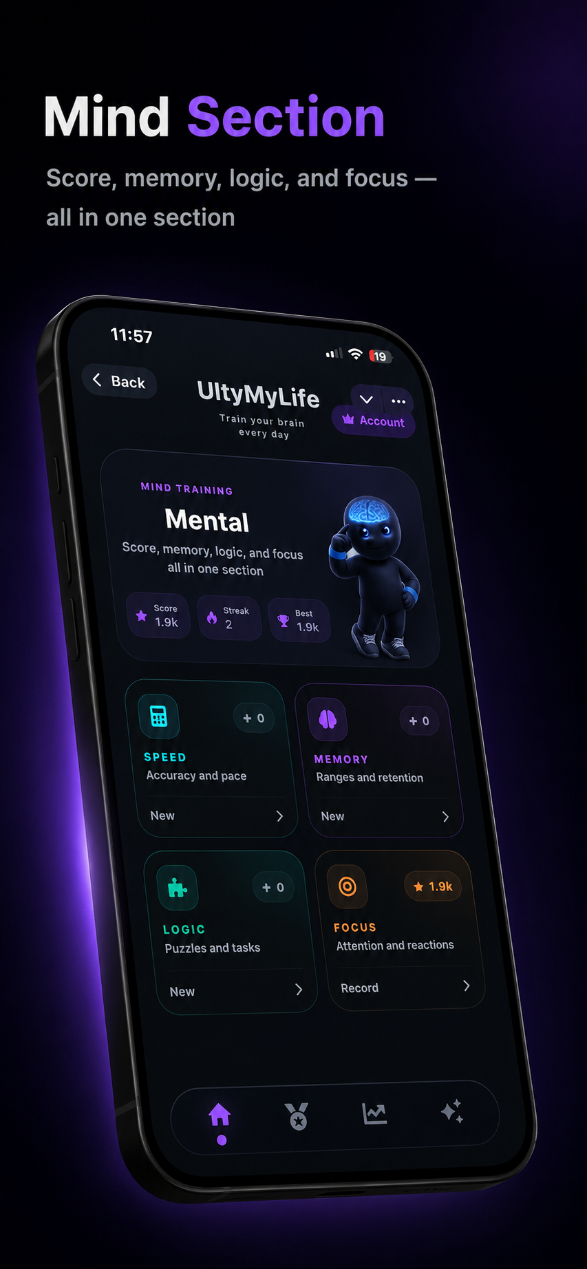 UltyMyLife — Mental fitness