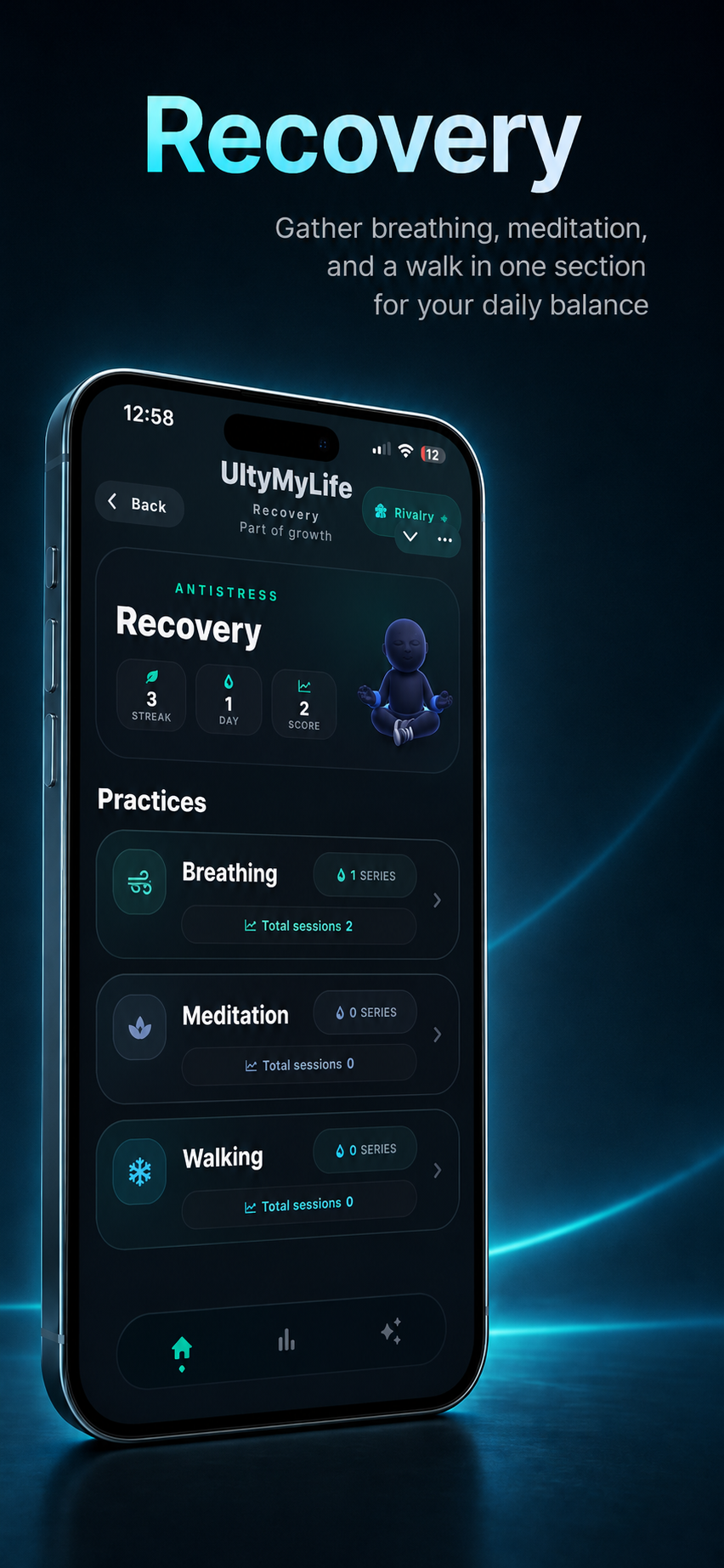 UltyMyLife — Breathing and meditation