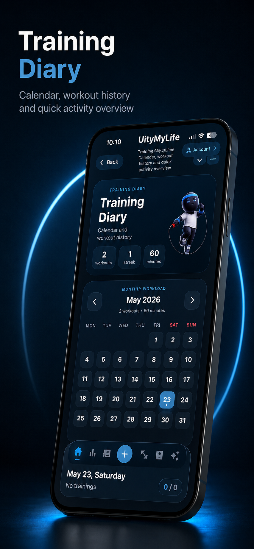 UltyMyLife — Workout diary